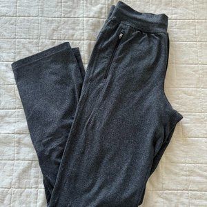 Lululemon Men's Joggers - Size Small, Zipper Pockets, Gray, Great Condition